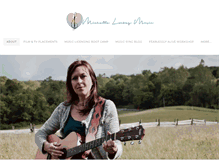 Tablet Screenshot of michellelockey.com